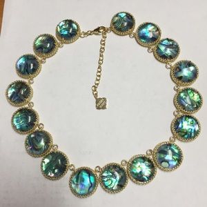 Kendra Scott Abalone Shell Station Necklace