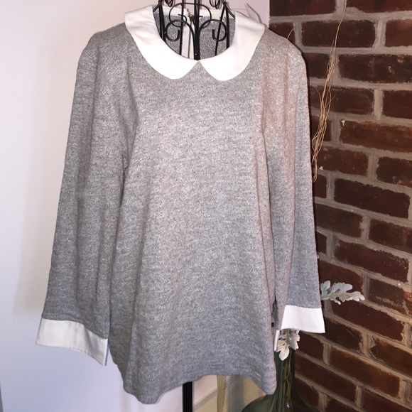 NWT jcrew Peter Pan top