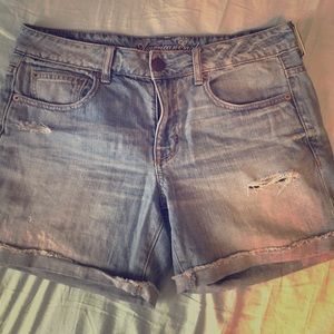 American Eagle shorts.