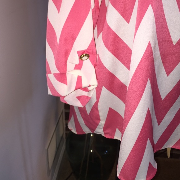 🔴🔴SOLD🔴🔴Chevron tunic - Picture 2 of 4