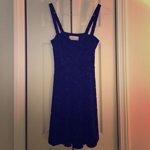 Abercrombie and Fitch Black Velvet Dress