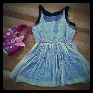 NWT layered skater mini dress