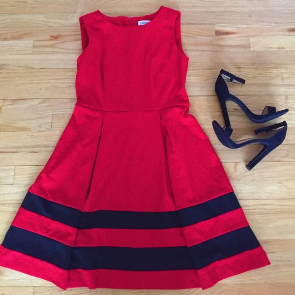 Red pretty dress