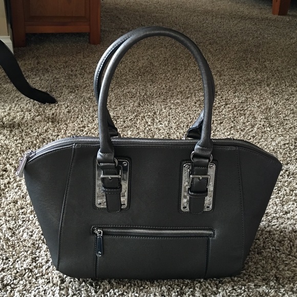 Grey purse