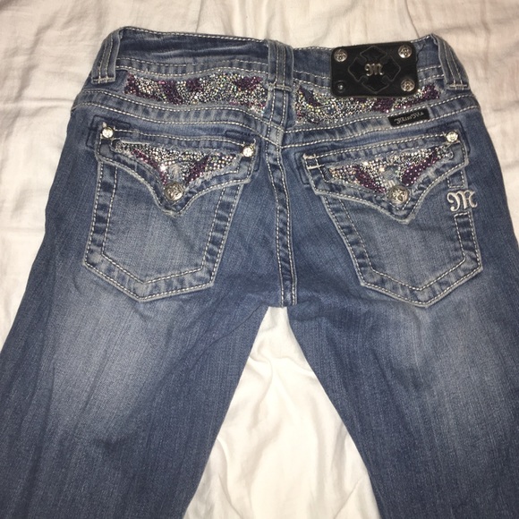 Light wash Miss Me Jeans