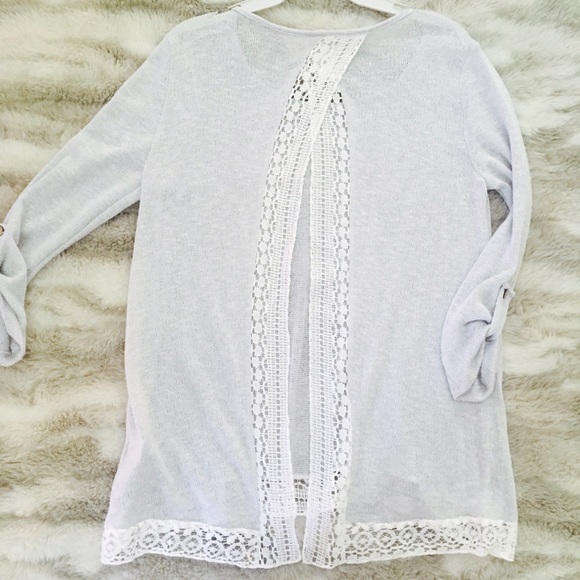 Sheer Crochet Sweater ❤️ - Picture 2 of 3