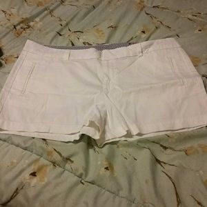 White shorts