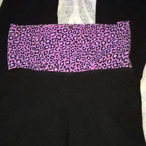 Victoria's Secret yoga pants.