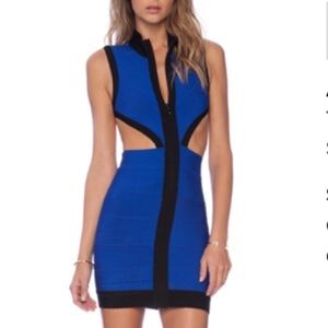 NEW Asilio blue bandage dress - size small