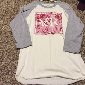 Young and reckless half sleeve shirt