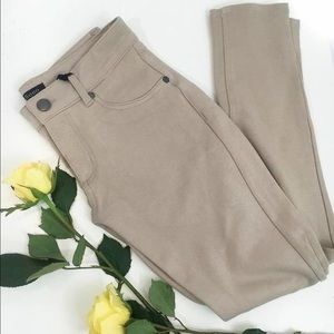 Sale! Khaki Skinny Pants with Stretch