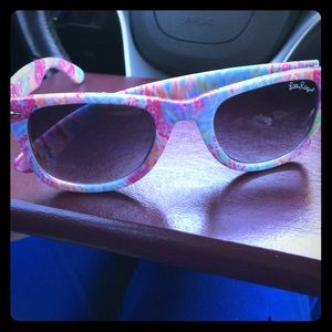Lilly Pulitzer sunglasses.