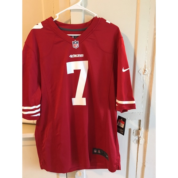 Men's kaepernick jersey.