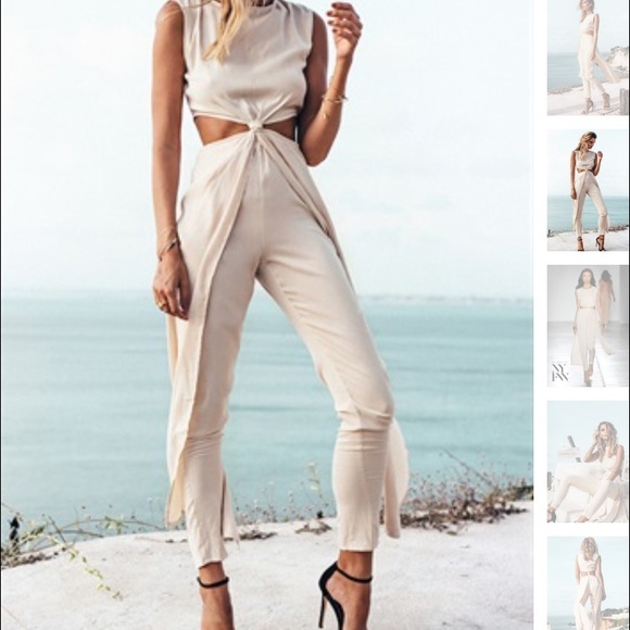 Saboskirt Overlay Jumpsuit