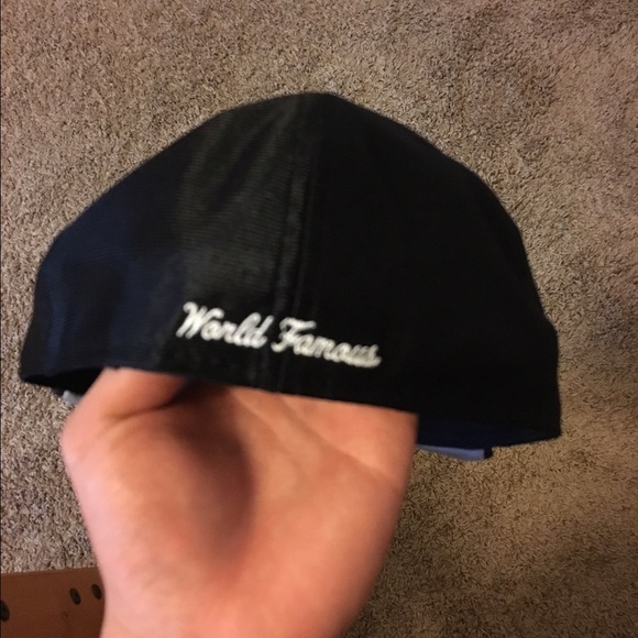 Black unworn Supreme hat.