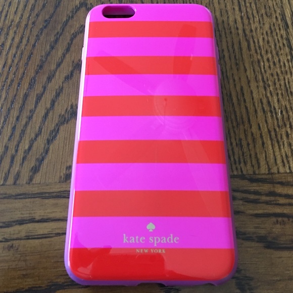 iPhone 6(s) Plus pink&red Kate Spade 1 piece case
