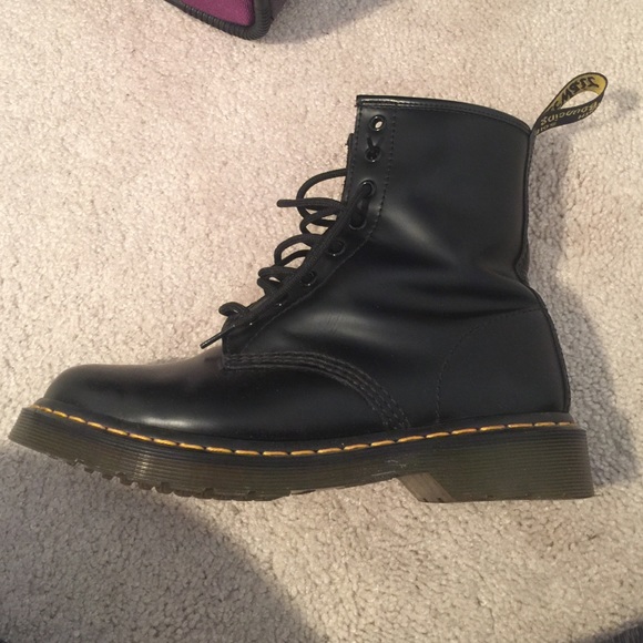 Authentic Women's Doc Marten 1460 Black Boots