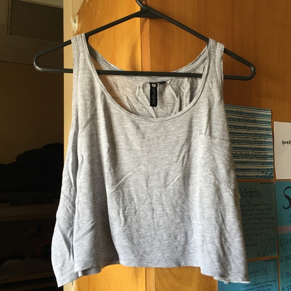 Simple Gray Tank Top