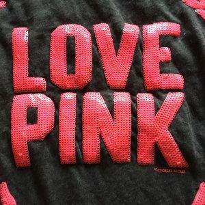 Nwt Victoria secret bling sequin tee