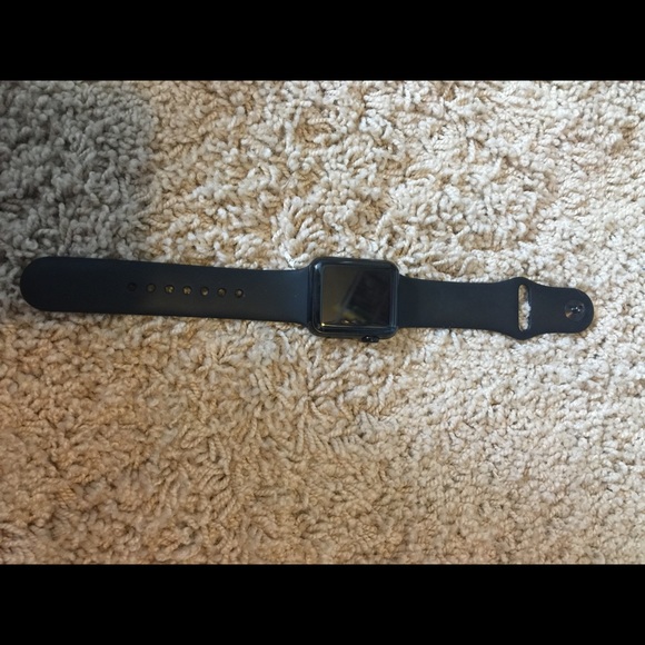 38mm Black Stainless Steel Apple Watch