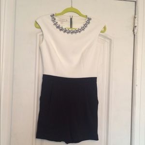 Black and white Ted Baker romper