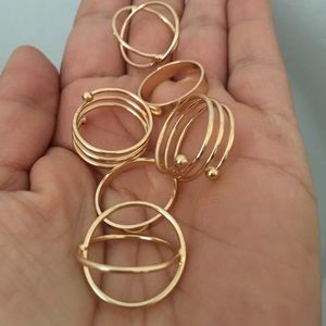 Boho rings several (6 total)