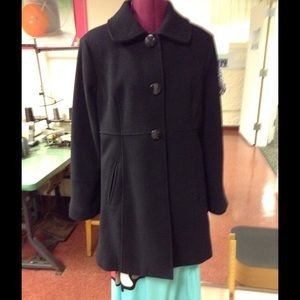 Nice Coat Black, 80% wool