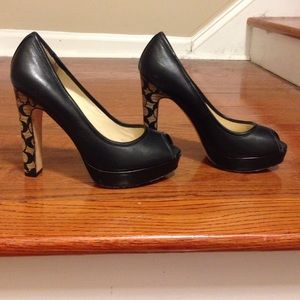 Black coach shoes