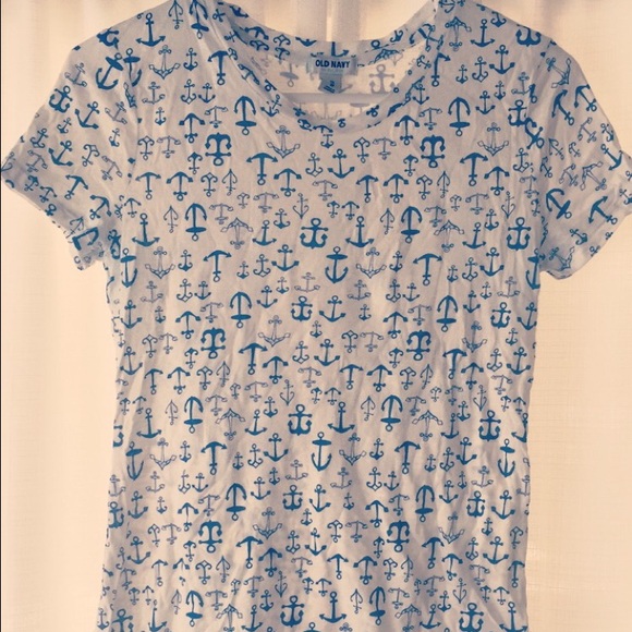 ‼️MUST BUNDLE‼️Old Navy anchor Shirt