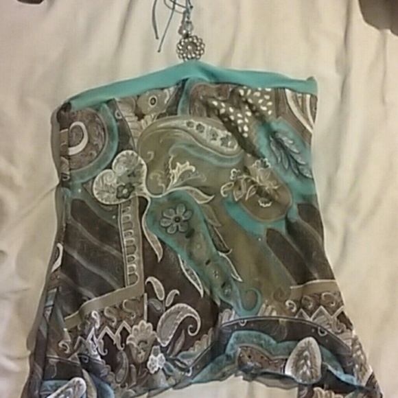 Dressy halter top