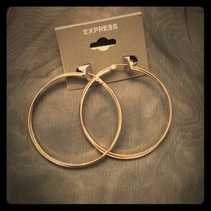 Shiny Gold Hoop Earrings **FINAL**