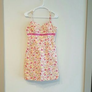 Lilly Pulitzer ladybug floral print dress