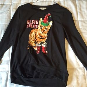 Christmas Cat Sweater