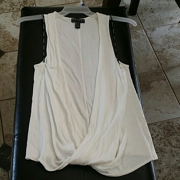 FOREVER 21 wrap style tank top.