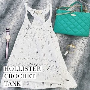 Hollister Crochet Top