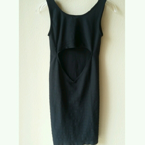 SOLD Black Dress - Picture 2 of 4