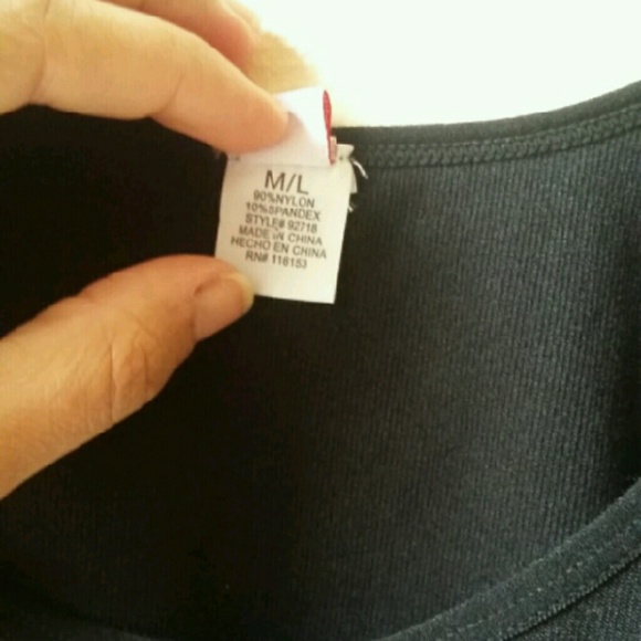 SOLD Black Dress - Picture 4 of 4