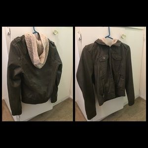 Selling a large only worn once jacket