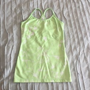 Lululemon Athletica racetrack "Power Y" tank