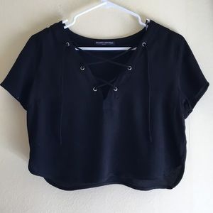 SOLD Lace Up Top