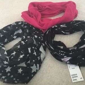 Three scarves bundle