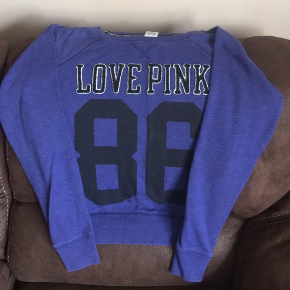 EUC matching VS PINK sweat shirt and pants