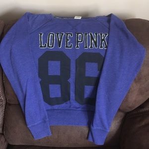 EUC matching VS PINK sweat shirt and pants