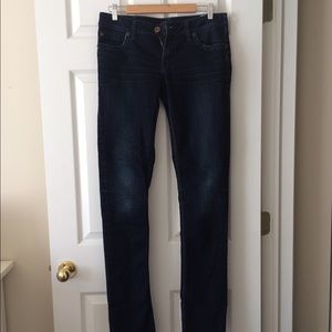Dark wash Silver skinny jeans W30/L37