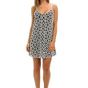 Parker Oxford Beaded Dress