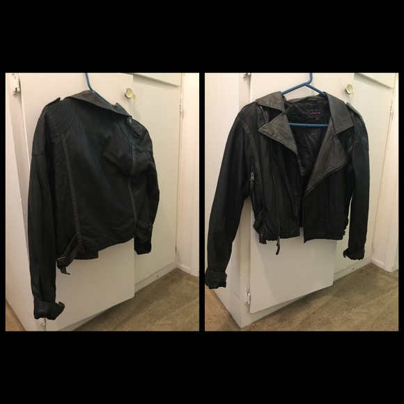 Leather jacket