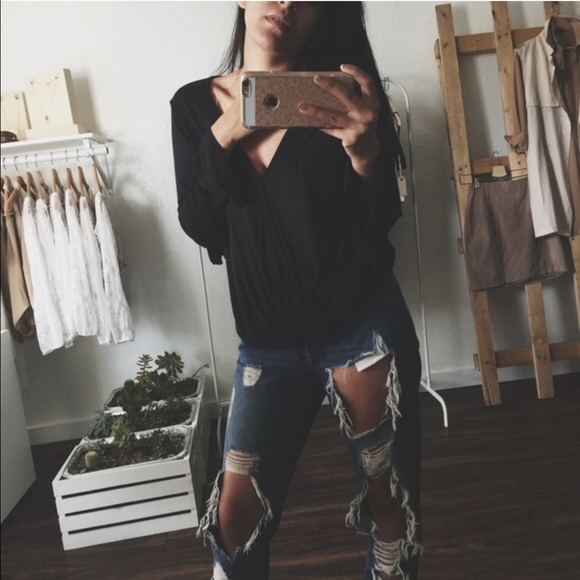 LS Draped Top - Picture 2 of 4