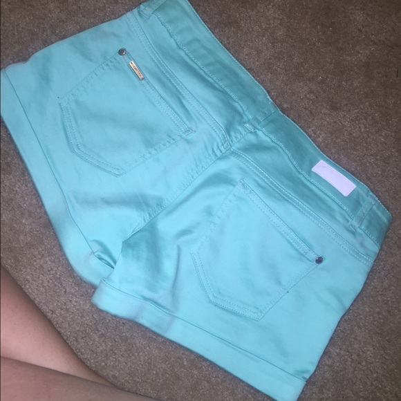 Turquoise shorts - Picture 2 of 2