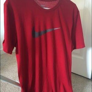Men's Red Nike Tshirt
