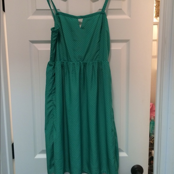 Old Navy green dress